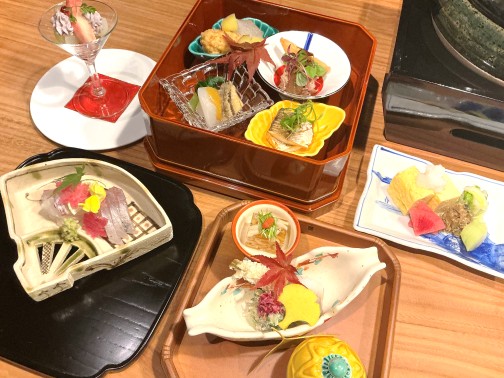 午餐の個室御膳